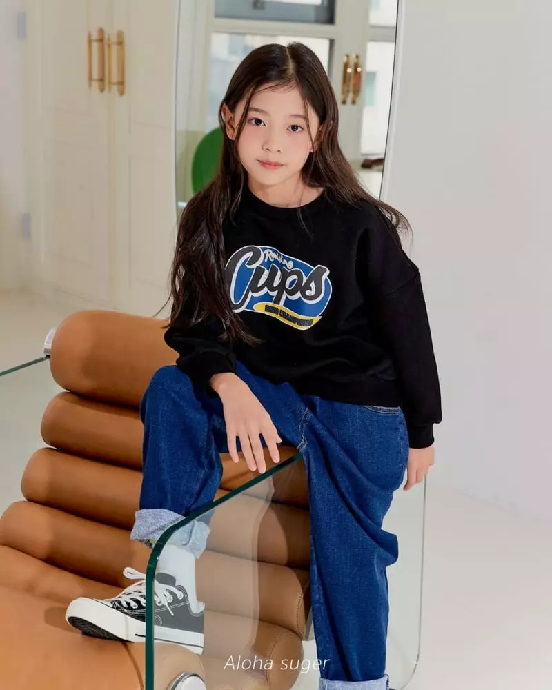 Aloha Suger - Korean Junior Fashion - #Kfashion4kids - Cups Sweatshirt - 8