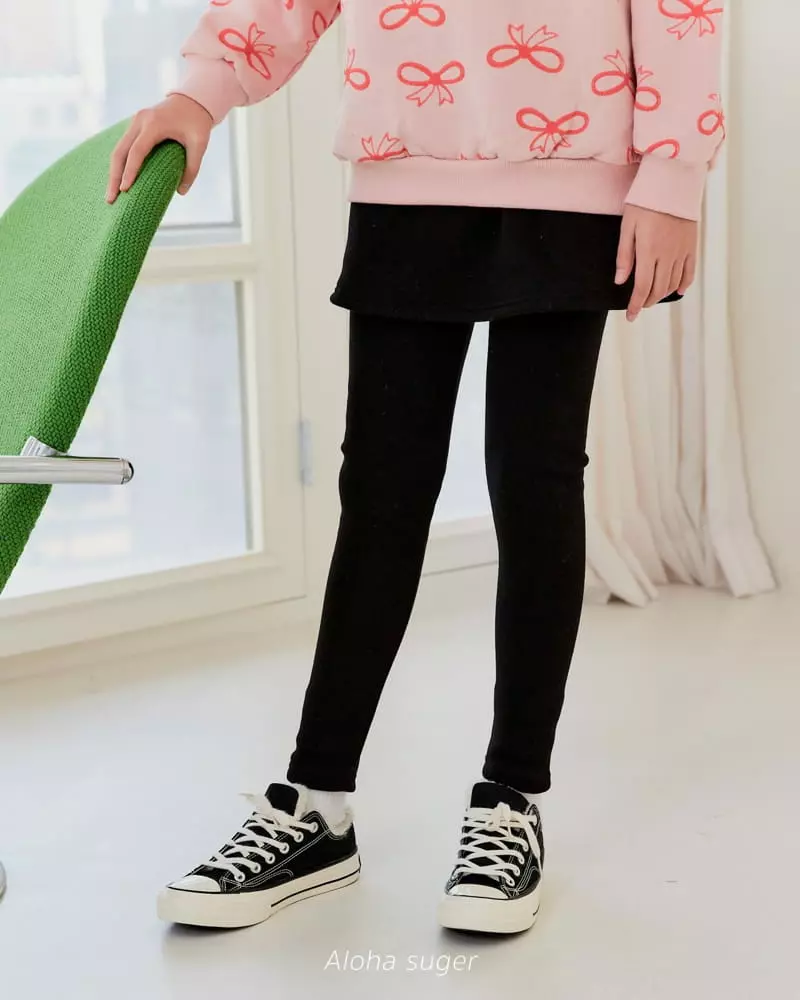 Aloha Suger - Korean Junior Fashion - #Kfashion4kids - Skirt Leggings - 7