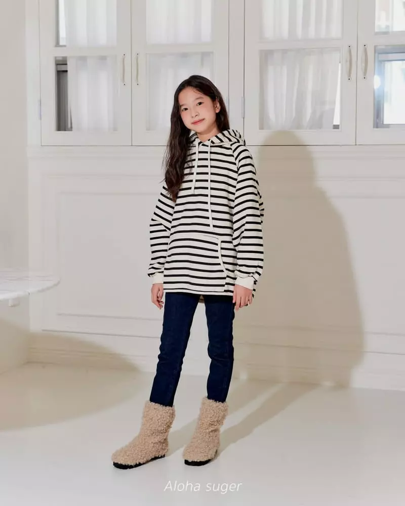 Aloha Suger - Korean Junior Fashion - #childofig - Denim Skinny Jeans - 12