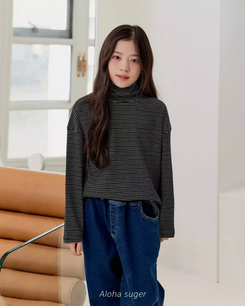 Aloha Suger - Korean Junior Fashion - #prettylittlegirls - Polar Long Tee - 4