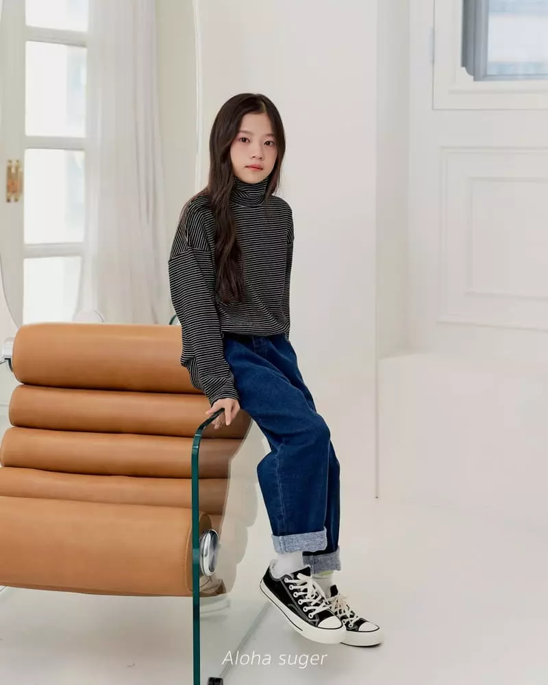 Aloha Suger - Korean Junior Fashion - #childofig - Polar Long Tee - 5