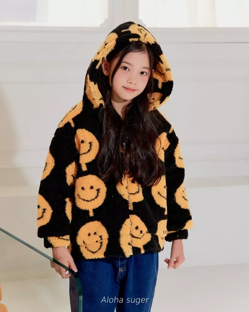 Aloha Suger - Korean Junior Fashion - #childrensboutique - Happy Bbogle Jacket - 7