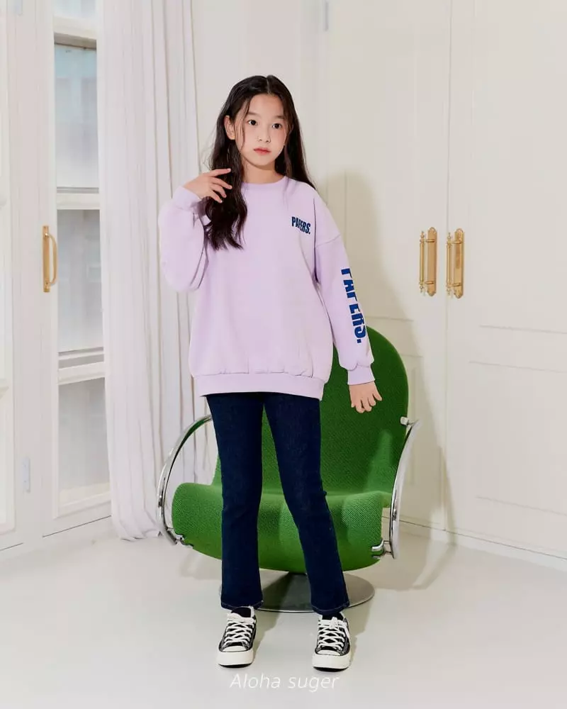 Aloha Suger - Korean Junior Fashion - #childrensboutique - Point Sweatshirt - 9