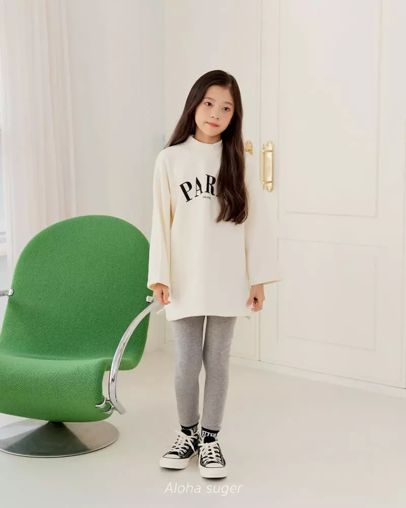 Aloha Suger - Korean Junior Fashion - #discoveringself - Paris Long Tee