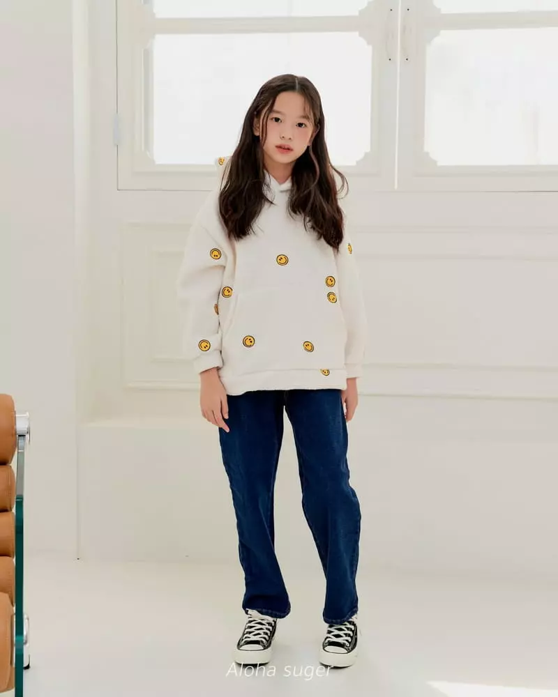 Aloha Suger - Korean Junior Fashion - #discoveringself - Denim Baggy Pants