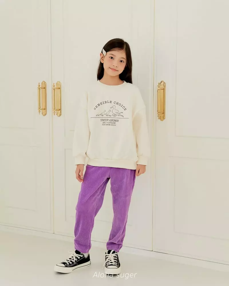 Aloha Suger - Korean Junior Fashion - #discoveringself - Rib Pants - 10