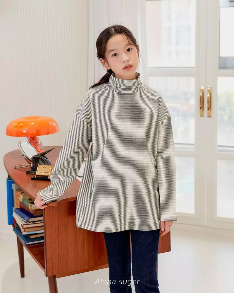 Aloha Suger - Korean Junior Fashion - #discoveringself - Polar Long Tee - 8
