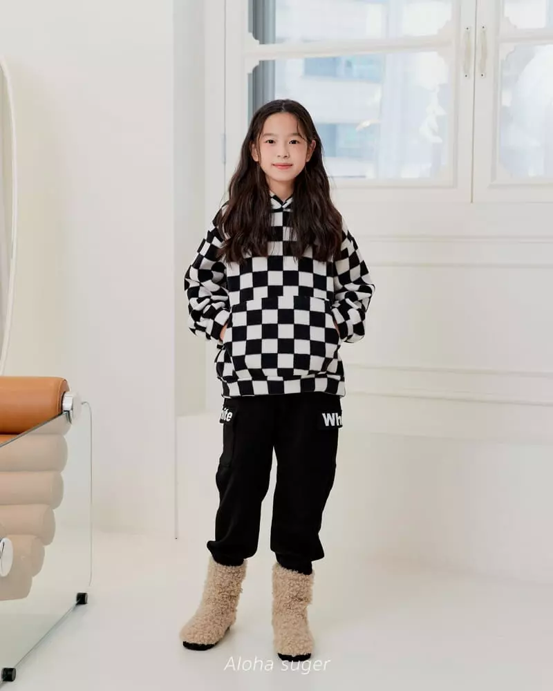 Aloha Suger - Korean Junior Fashion - #discoveringself - Winter Hoody Tee - 12
