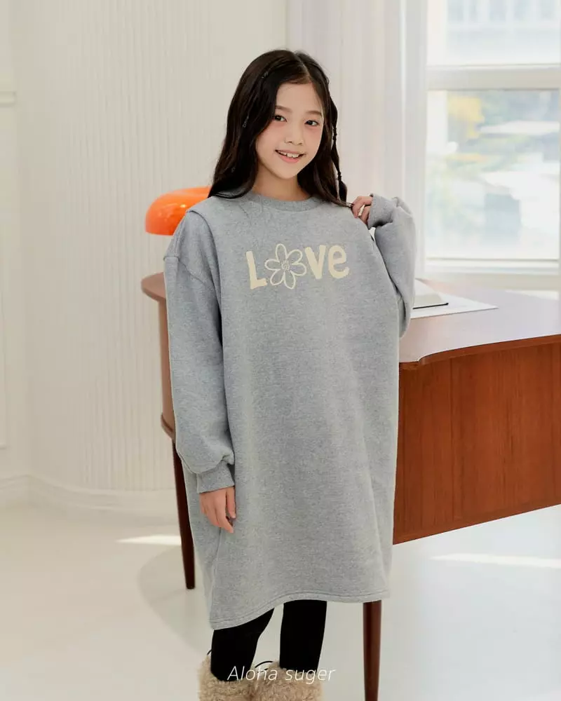 Aloha Suger - Korean Junior Fashion - #kidsshorts - Love One-piece - 8