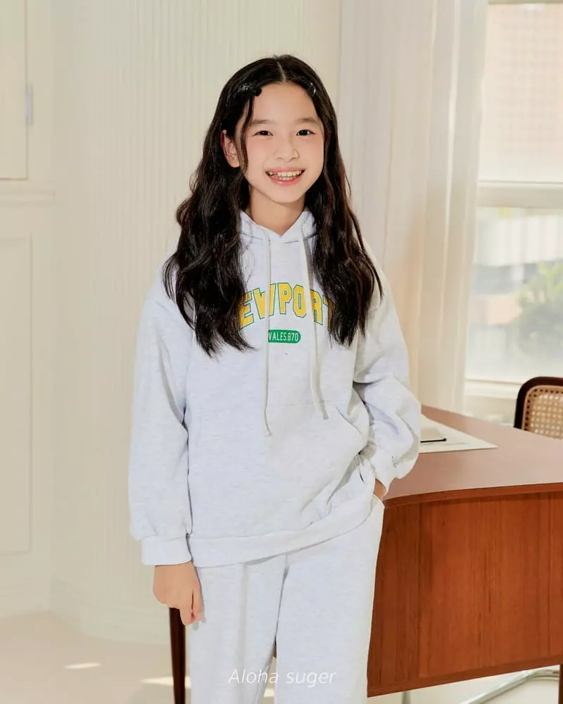 Aloha Suger - Korean Junior Fashion - #kidsshorts - New York Top Bottom Set - 7