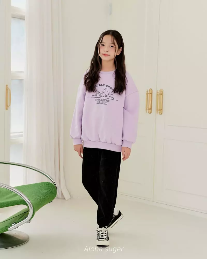 Aloha Suger - Korean Junior Fashion - #kidsshorts - Duck Sweatshirt - 2
