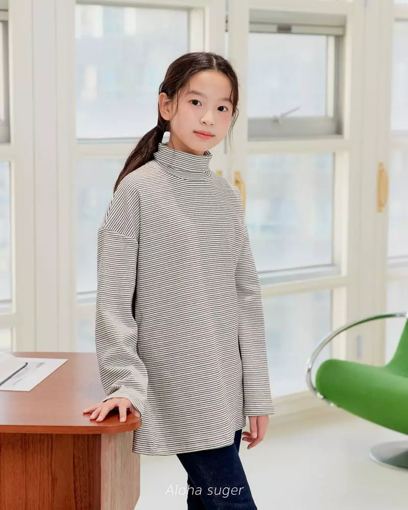 Aloha Suger - Korean Junior Fashion - #kidsshorts - Polar Long Tee - 10