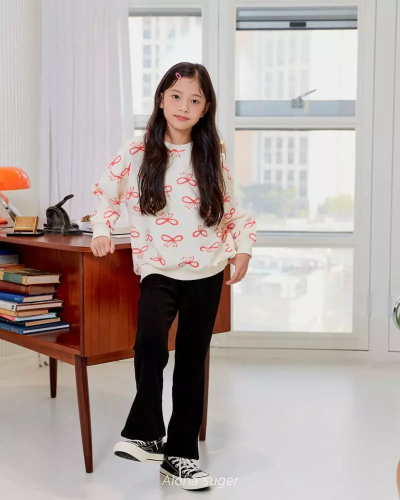 Aloha Suger - Korean Junior Fashion - #kidsstore - Mink Pants - 8