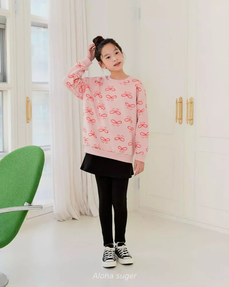Aloha Suger - Korean Junior Fashion - #kidsstore - Skirt Leggings - 5