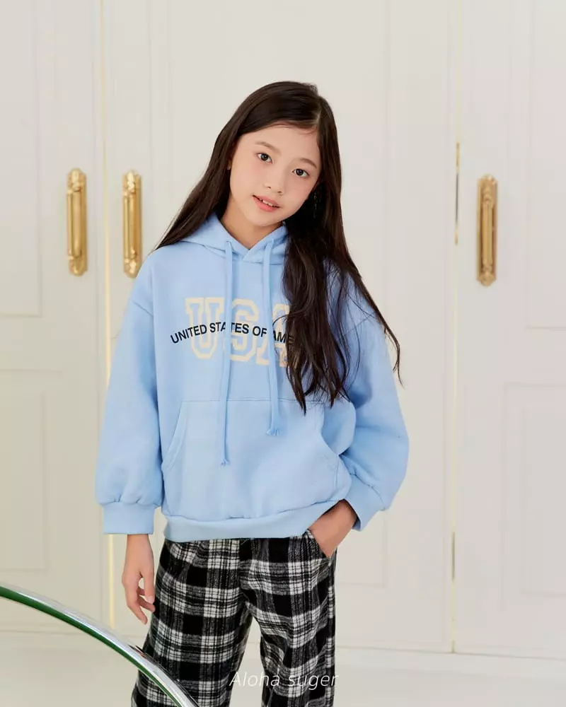 Aloha Suger - Korean Junior Fashion - #kidsstore - USA hoody Tee
