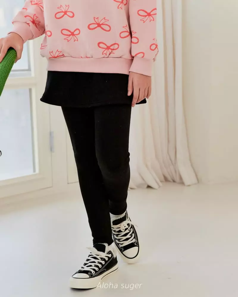 Aloha Suger - Korean Junior Fashion - #kidzfashiontrend - Skirt Leggings - 6