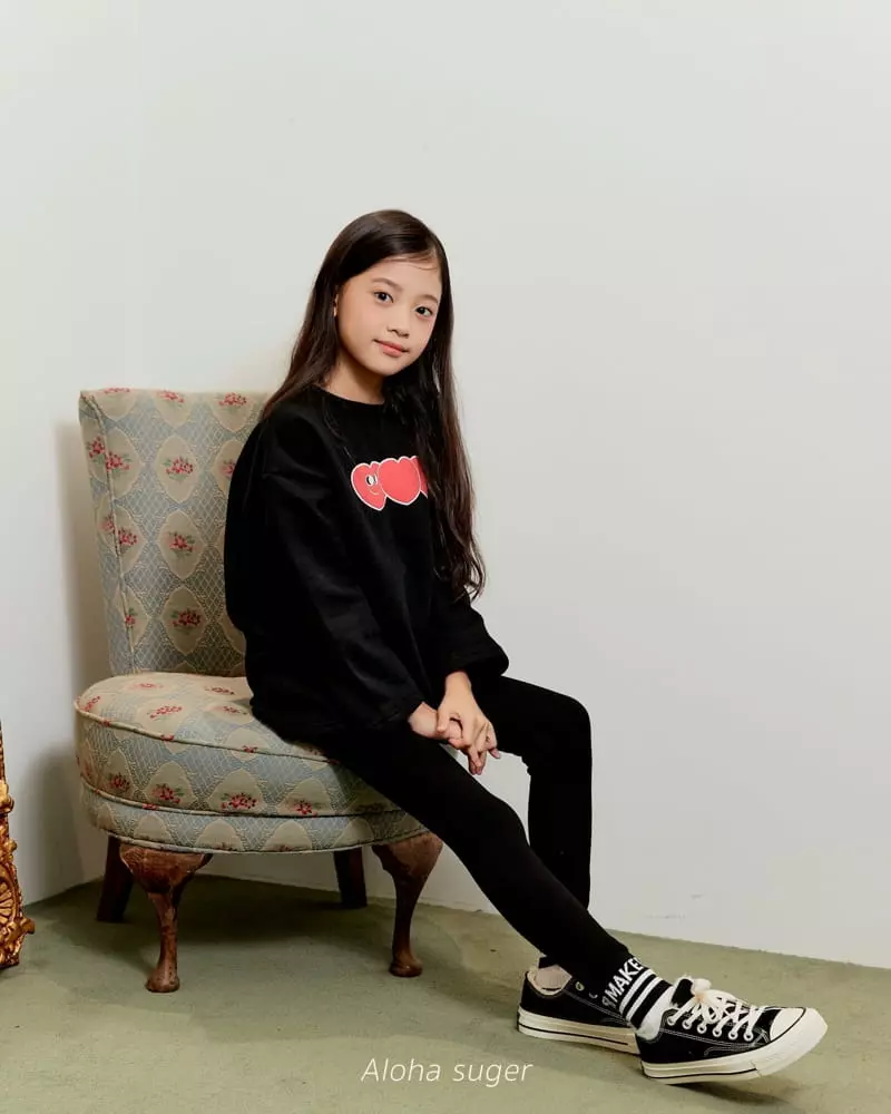 Aloha Suger - Korean Junior Fashion - #littlefashionista - Piping Leggings - 5