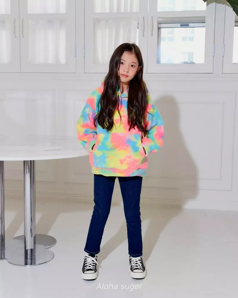 Aloha Suger - Korean Junior Fashion - #littlefashionista - Winter Hoody Tee - 2