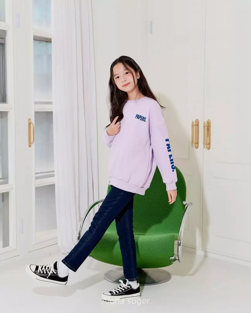 Aloha Suger - Korean Junior Fashion - #magicofchildhood - Denim Skinny Jeans - 9