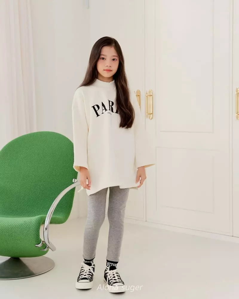 Aloha Suger - Korean Junior Fashion - #minifashionista - Paris Long Tee - 9