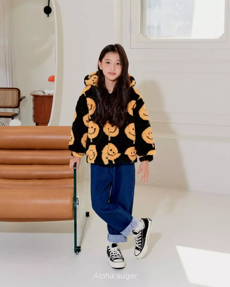 Aloha Suger - Korean Junior Fashion - #minifashionista - Happy Bbogle Jacket