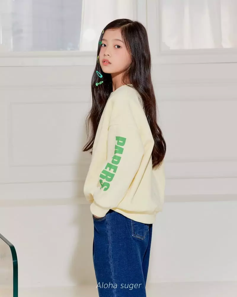 Aloha Suger - Korean Junior Fashion - #minifashionista - Point Sweatshirt - 5