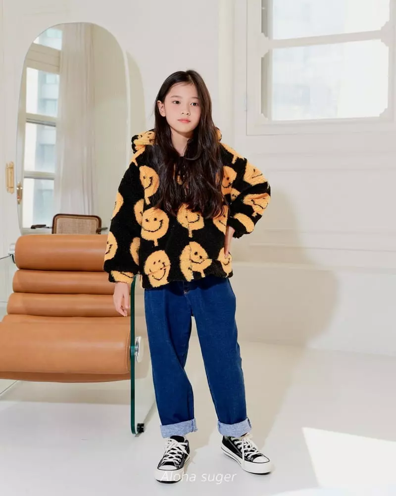 Aloha Suger - Korean Junior Fashion - #prettylittlegirls - Happy Bbogle Jacket - 2