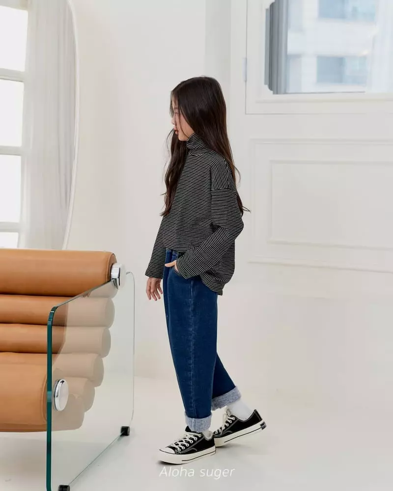 Aloha Suger - Korean Junior Fashion - #prettylittlegirls - Polar Long Tee - 3