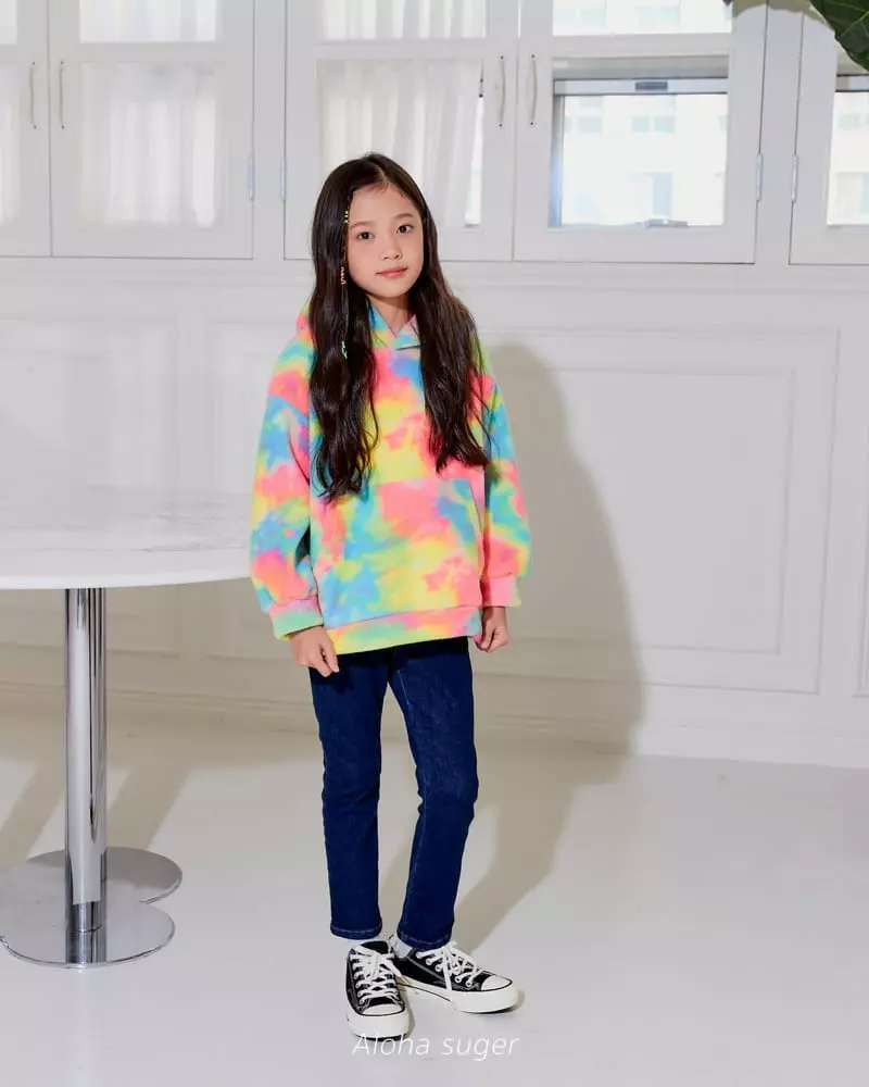 Aloha Suger - Korean Junior Fashion - #prettylittlegirls - Winter Hoody Tee - 5