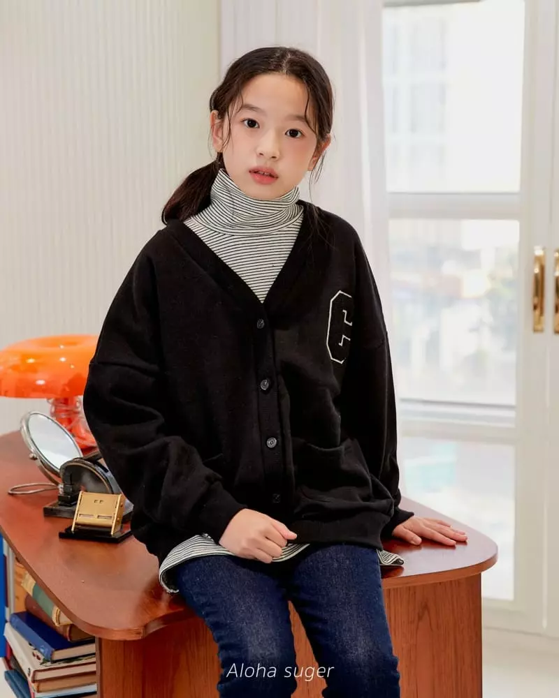 Aloha Suger - Korean Junior Fashion - #toddlerclothing - C Cardigan - 10