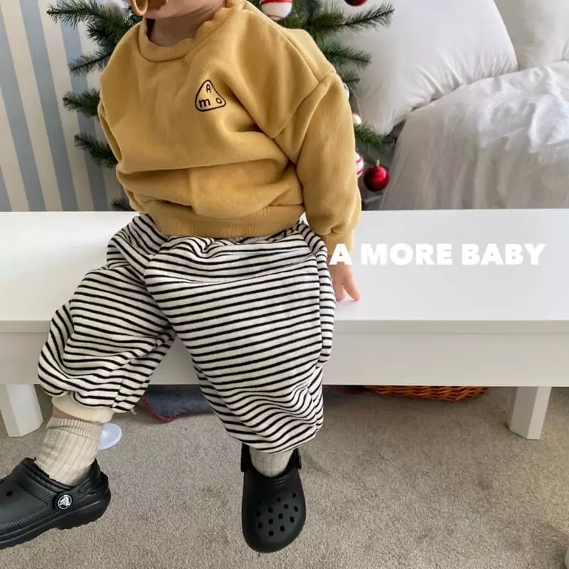 Amore - Korean Baby Fashion - #babyclothing - Bebe Triangle Sweatshirt - 4