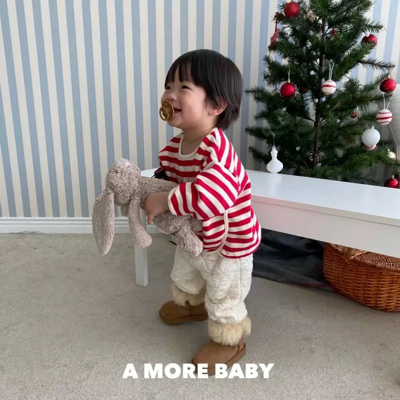 Amore - Korean Baby Fashion - #babygirlfashion - Bebe Snowman Pants - 2