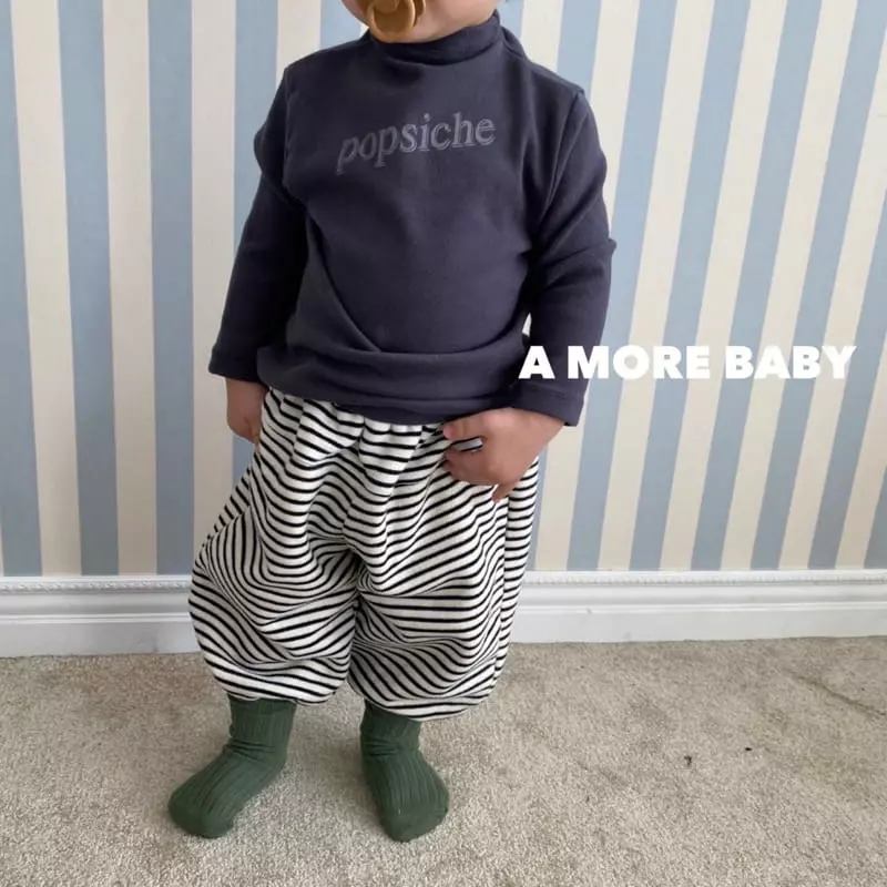 Amore - Korean Baby Fashion - #babylifestyle - Bebe Pop Turtleneck Tee - 5