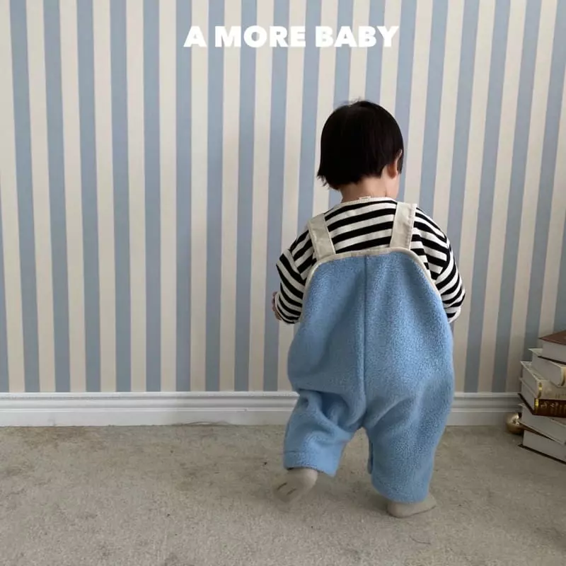 Amore - Korean Baby Fashion - #babyootd - Bebe Lolo Dungarees - 2