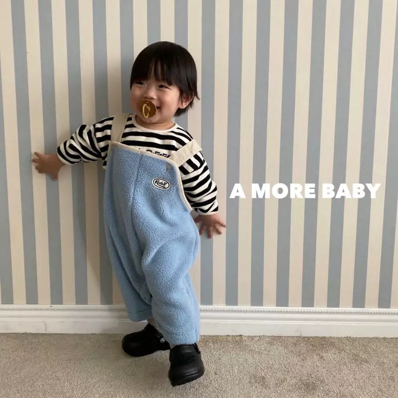 Amore - Korean Baby Fashion - #babyoutfit - Bebe Lolo Dungarees - 3