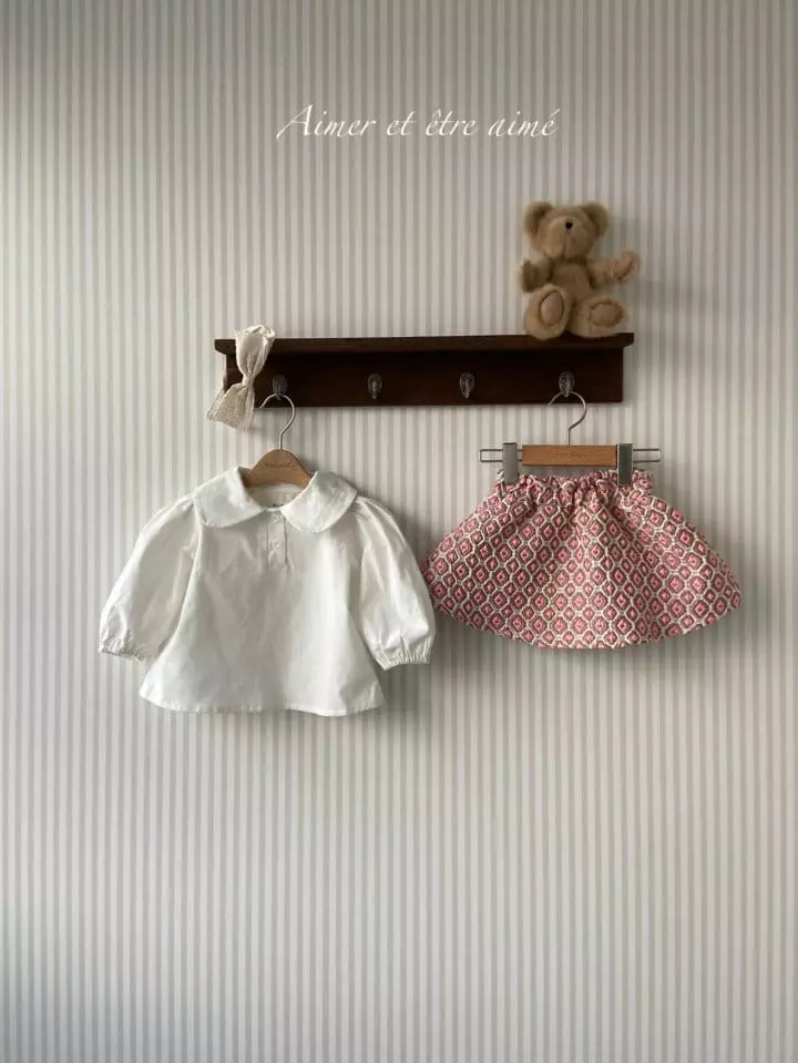 Anne Shirley - Korean Baby Fashion - #babyfever - Peu Blouse