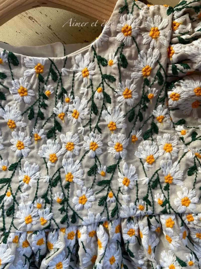 Anne Shirley - Korean Children Fashion - #childofig - Daisy One-piece - 4
