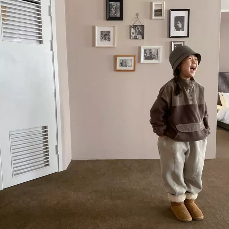Apfel - Korean Children Fashion - #stylishchildhood - Slit Pants - 4