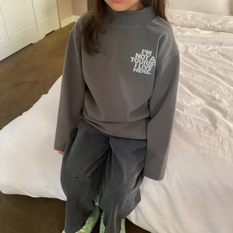 Apfel - Korean Children Fashion - #childofig - I Am Turtleneck Tee - 7