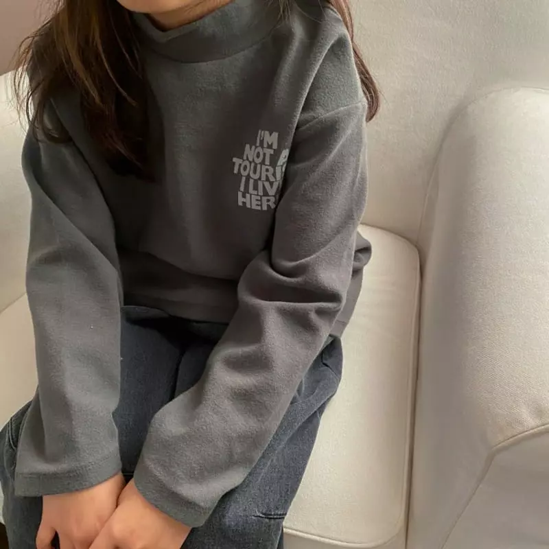 Apfel - Korean Children Fashion - #childrensboutique - I Am Turtleneck Tee - 9