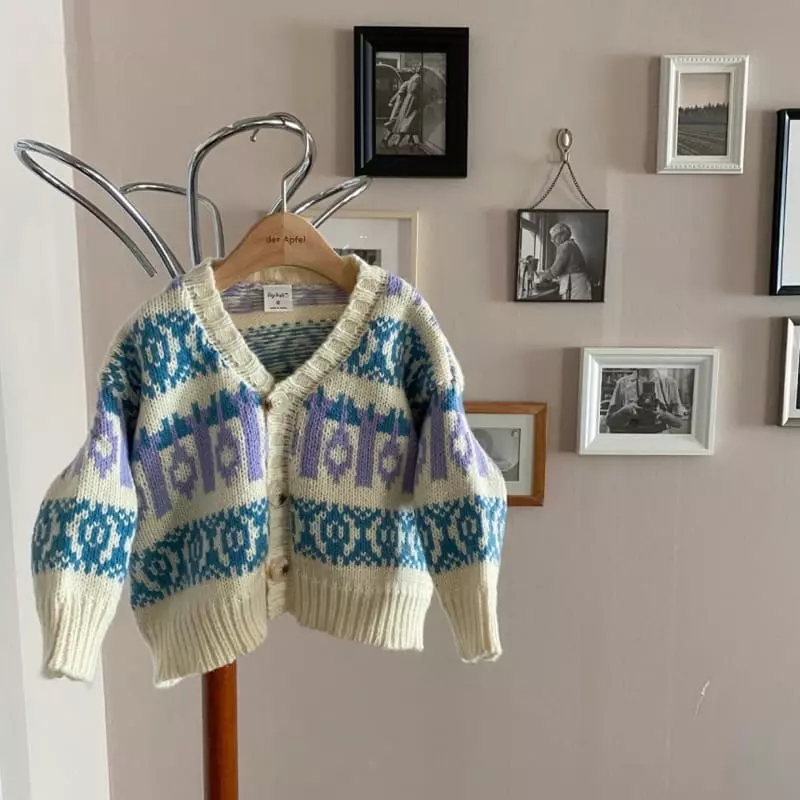 Apfel - Korean Children Fashion - #fashionkids - Pastel Cardigan - 2