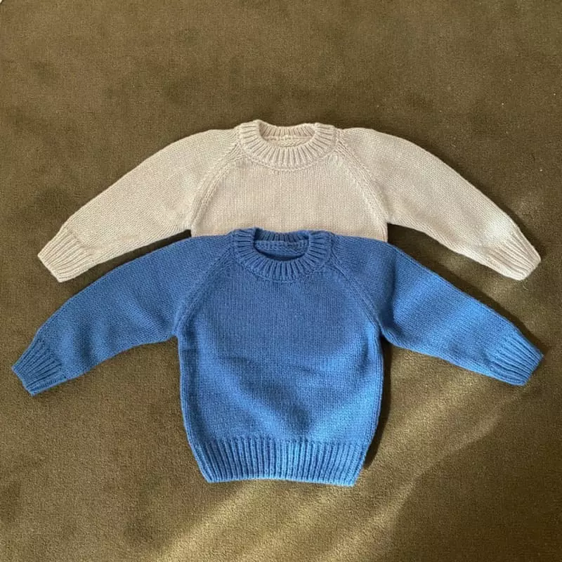 Apfel - Korean Children Fashion - #fashionkids - Cloud Knit Tee