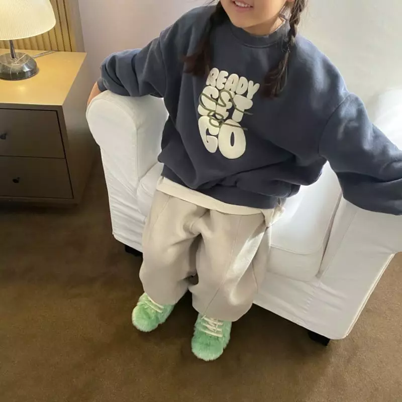 Apfel - Korean Children Fashion - #kidsshorts - Finger Sweatshirt - 12