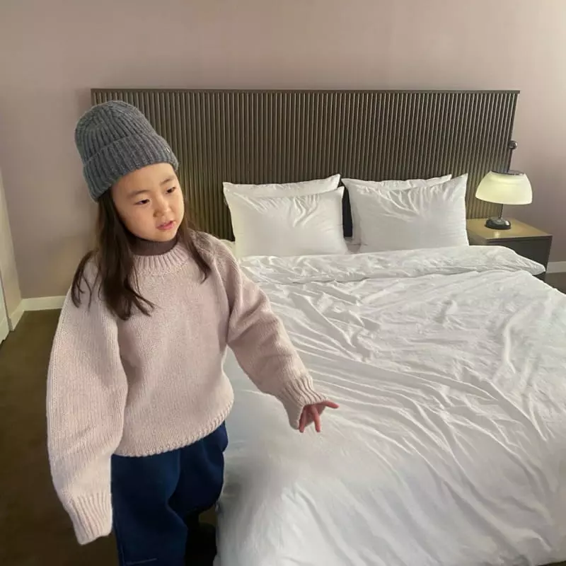 Apfel - Korean Children Fashion - #kidsstore - Cloud Knit Tee - 3