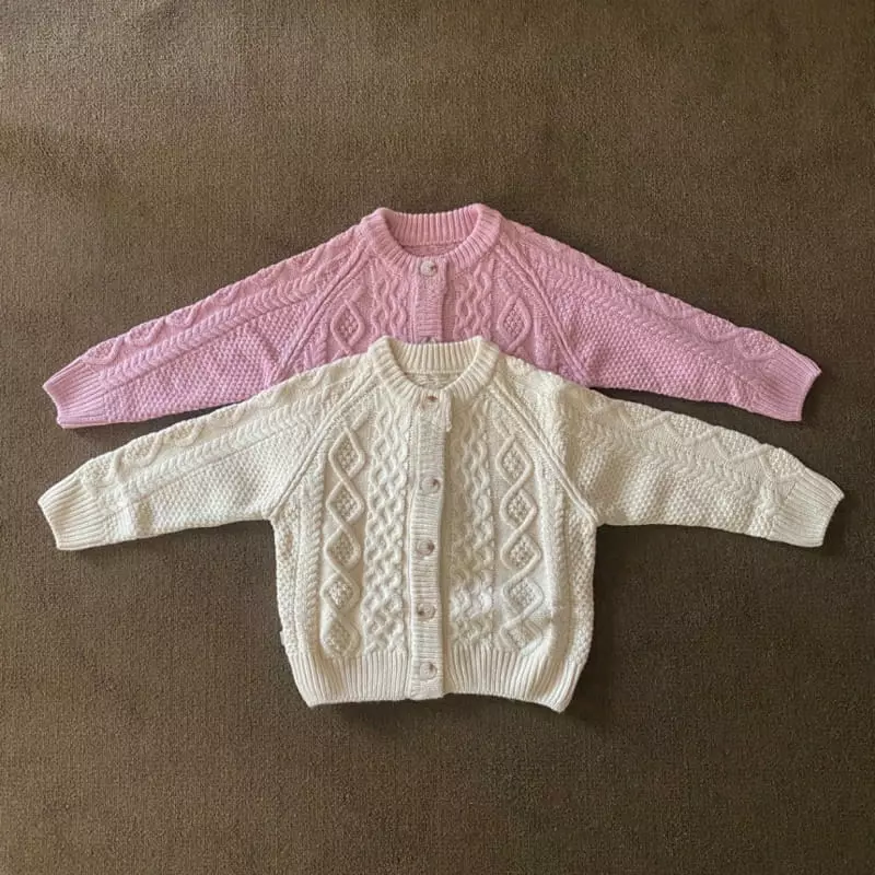 Apfel - Korean Children Fashion - #kidsstore - Candy Twist Cardigan - 2