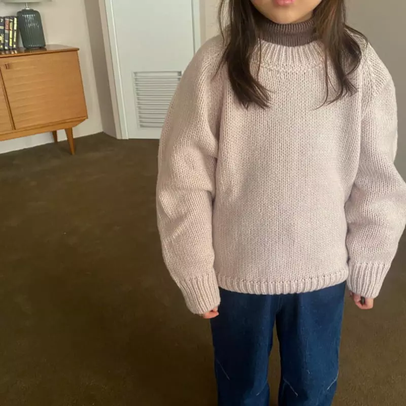 Apfel - Korean Children Fashion - #kidsstore - Cloud Knit Tee - 4