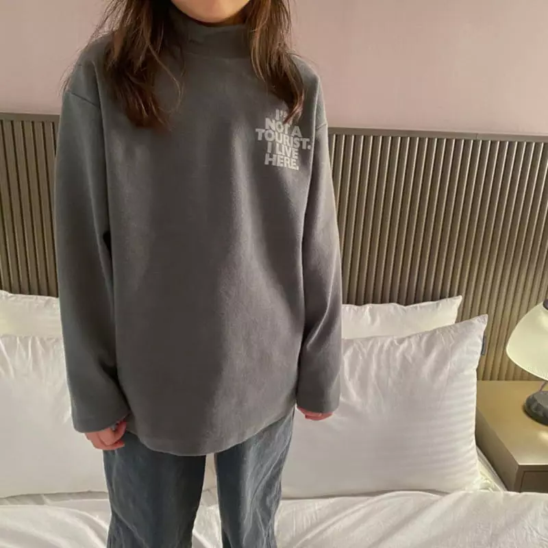 Apfel - Korean Children Fashion - #littlefashionista - I Am Turtleneck Tee - 3