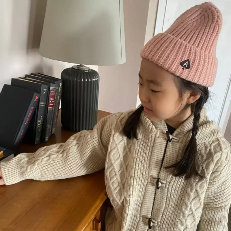 Apfel - Korean Children Fashion - #littlefashionista - Waffle Beanie - 4