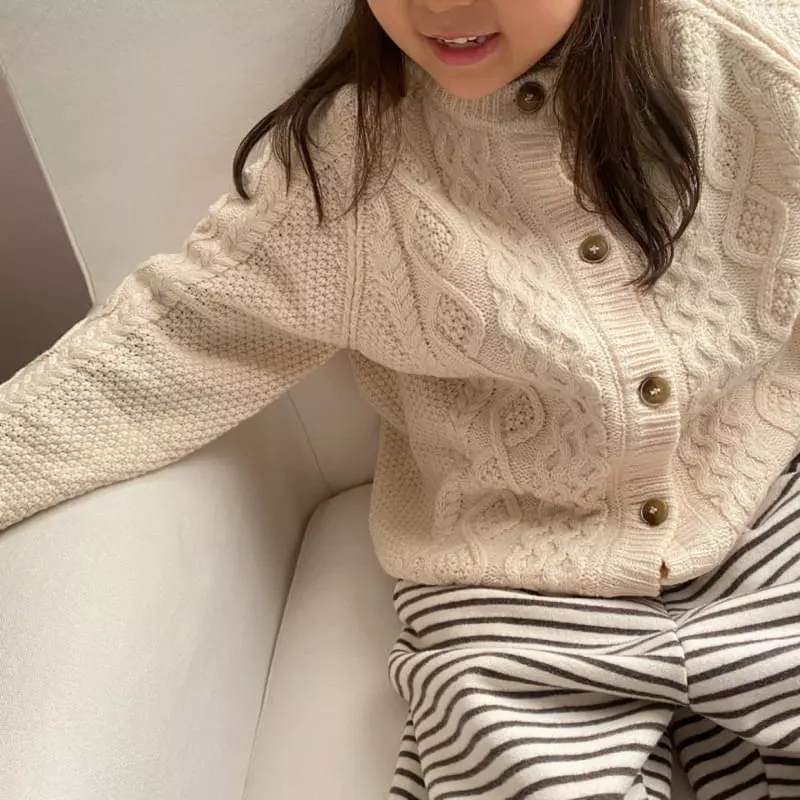 Apfel - Korean Children Fashion - #stylishchildhood - Candy Twist Cardigan - 11