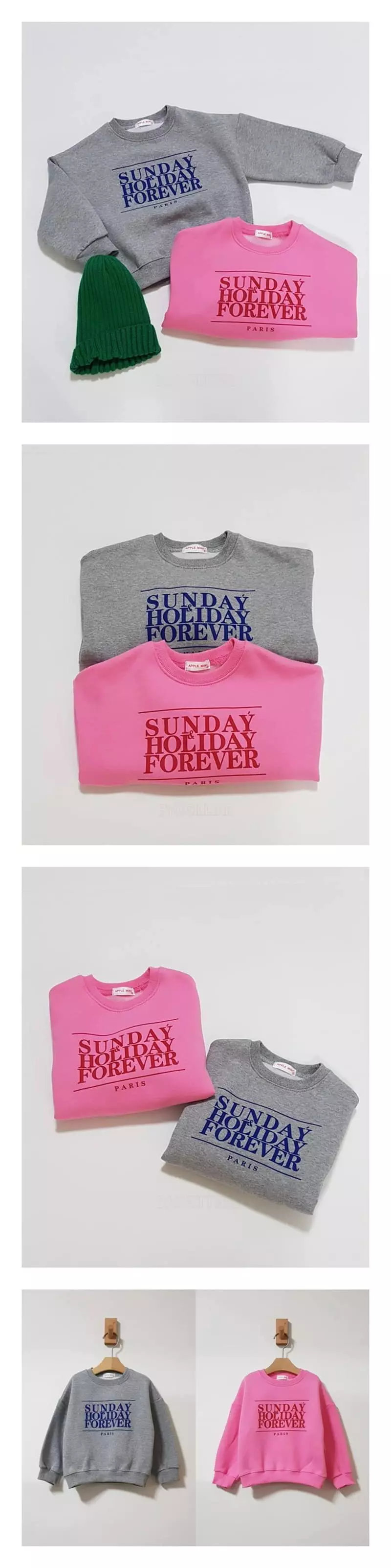 Applemint - Korean Children Fashion - #discoveringself - Sunday Sweatshirt